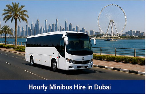 Hourly Minibus Hire in Dubai